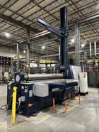 10' x 1-9/16" Faccin #HAV-3145, 3-roll double pinch plate bending roll, 17.72" top roll, 2017 - Image 1
