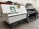 120" x 1" Bertsch #100-10, 4-roll plate bending roll, 17" top roll, 1" pre-bend capacity, 2018 - Image 3