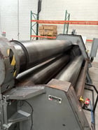 120" x 1" Bertsch #100-10, 4-roll plate bending roll, 17" top roll, 1" pre-bend capacity, 2018 - Image 7