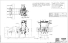 625 Ton, Pacific #625RD, hydraulic straightening press, 18" stroke, 28" x 28" pressing platen, 34" x 120" - Image 7
