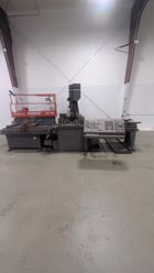 18" x 18" HEM #V100-HLA-3, vertical band saw, 18" throat, 45&deg; head tilt, 24" x 24" table, 2004 - Image 1