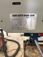 13" x 18.1" Baileigh #BS-20SA-DM, semi-automatic dual miter band saw, 45° L / 60° R swivel head, 2025 - Image 3