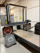 Forrest #480i, horizontal band resaw, 50" x 96" table, 52" blade cutting width, 20" blade wheels, 2017 - Image 3