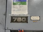 3/4" x 10' Cincinnati #750-10, power squaring shear, 48" front operated back gauge, 154" squaring arm, 1987 - Image 5