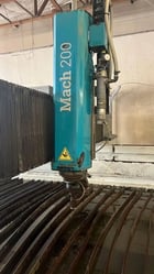 Flow #Mach-200-4020-Pivot-Plus, CNC waterjet cutting system, 6.6' x 13.1' table, 30 HP pump, 60,000 PSI - Image 3