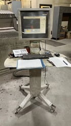 Flow #IFB-4800, CNC waterjet cutting system, 4' x 8' table, 50 HP pump, 60,000 PSI, Flowmaster Control, 2004 - Image 6