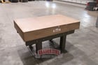 36" x 60" x 8" Starrett Pink Granite Surface Combustion Plate - Image 3
