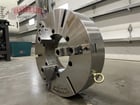 24" Samchully 3-Jaw Scroll Chuck, 10-3/4" Bore, A1-15 Mount, Reversible Jaws, 850 Max. RPM, NEW (6 available) - Image 2