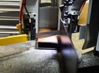 20" x 30" Hyd-Mech #M-20A, horizontal pivot band saw, 1-1/2" x 20' 6" blade, 10 HP, coolant - Image 6