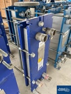 24 sq.ft., Alfa-Laval #M6-MWFG, Plate Heat Exchanger, Stainless Steel, 150 psi, unused, 2007 - Image 1