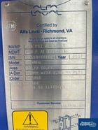 48 sq.ft., Alfa-Laval #M6-MFG, Plate Heat Exchanger, Stainless Steel, 150 psi, unused, 2007 (2 available) - Image 2