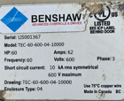 60 HP Benshaw #TEC-60-600-04-10000, MX Solid State Starter, 600 Volts, 60 Hz. (3 available) - Image 6