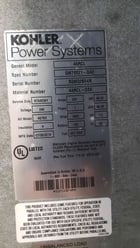 48 KW Kohler #48RCL, LP/Natural Gas Generator, 240 Volts, 1 Phase, 200 Amp, 212 Hrs, Tested, AS IS - Image 4