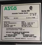 2000 Amp. ASCO Series 300 #G00300B32000N10C, Automatic Transfer Switch, 480 Volts, 3 Phase - Image 7