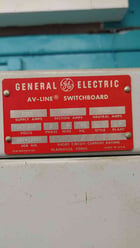 2000 Amps, General Electric #THPC3620B, AV-Line switchboard, high pressure switch, THFP fused - Image 7