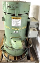 New Holland Ltd #K-24, spin dryer, 12" x 12" Basket, 75 Lb. Capacity, Heated, 1 HP - Image 4