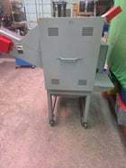 Allegheny Bradford #12HD7.5, hard drive shredder w/infeed conveyor, 12" capacity, 7.5 HP, 9" diameter cutter - Image 7