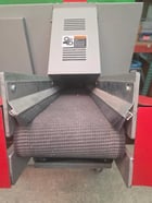 Allegheny Bradford #12HD7.5, hard drive shredder w/infeed conveyor, 12" capacity, 7.5 HP, 9" diameter cutter - Image 8
