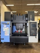 Daewoo Doosan #DMP-500-2SP, Dual Spindle Vertical Machining Center, 40.9" X, 20.5" Y, 23.6" Z, 47.25" x 20.5" - Image 1
