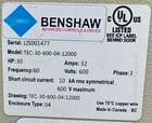 30 HP Benshaw #TEC-30-600-04-12000, Solid State Starter, 32 amps, 600 Volts, 3PH, (3 available) - Image 4