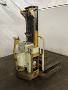 4000 lb. Yale, electric walk behind forklift, 12 V., 2-stage mast, 15' lift - Image 2