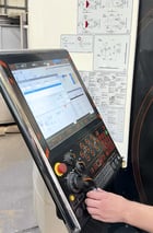 Mazak #HCR-5000, 5-Axis CNC vertical machining center, 28.7" X, 28.7" Y, 28.7" Z, 18000 RPM, CAT 40, 47 HP - Image 3