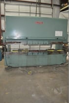 120 Ton, Allsteel #120-12, hydraulic press brake, 12' overall, 10' 6" between housings, 0"-8" stroke, 17" - Image 1