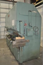 120 Ton, Allsteel #120-12, hydraulic press brake, 12' overall, 10' 6" between housings, 0"-8" stroke, 17" - Image 2