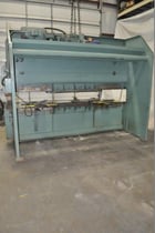 120 Ton, Allsteel #120-12, hydraulic press brake, 12' overall, 10' 6" between housings, 0"-8" stroke, 17" - Image 3