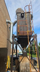 8000 cfm Spec-Air #RAVO-13, Outside Dust Collector, 25 HP, spark detection, magnetic motor starter, bag house - Image 2