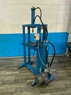10 Ton, Hydraulic H-frame shop press, 35-1/2" x 14" bed, 14" stroke, 28" btwn uprights, 4" bed adjustment - Image 7