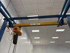 1 Ton, Gorbel, free stand bridge crane, 84" inder hook, pendant hoist Control, 7 FPM, 2011 - Image 2