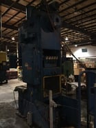 90 Ton, Niagara #E-90, back geared OBI press, 9" stroke, 18" Shut Height, 4.5" powered adj., 46 SPM, 39" x25" - Image 4