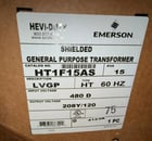 15 KVA 480 Primary, 208Y/120 Secondary, Emerson #HT1F15AS, 3 Phase, new (5 available) - Image 5