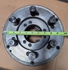 10" Precision, 3-jaw chuck, D1-8 camlock, 3" thru hole, 6-pin, w/ chuck key - Image 8