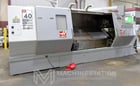 Haas #SL-40L, CNC lathe, 34.5" swing, 15" chuck, 3-jaw, 4" bar, 25.5" dia., 80" lgth, 80" long bed, A2-8, 10 - Image 2