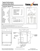 112.5 KVA 480 Delta Primary, 208Y/120 Secondary, Federal Pacific #T48LH2Y-112, Step-Down Dry Type - Image 2