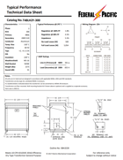 300 KVA 480 Delta Primary, 208Y/120 Secondary, Federal Pacific #T48LH2Y-300, Step-Down Dry Type Transformer - Image 2