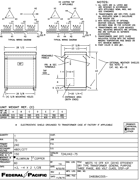 75 KVA 240 Delta Primary, 480Y/277 Secondary, Federal Pacific #T24LH42-75, Step-Up Dry Type Transformer, 3 - Image 2