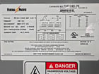 75 KVA 240 Delta Primary, 480Y/277 Secondary, Federal Pacific #T24LH42-75, Step-Up Dry Type Transformer, 3 - Image 3