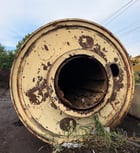 8' x 30' MEC #8X30, Triple Pass Drum Dryer, trunions - Image 6