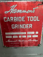 Hammond #WD-10-C, carbide tool grinder, 1900 RPM spindle, 1 HP - Image 8