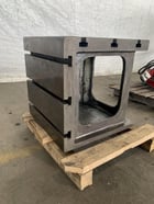 18 x 18 x 18 Carlton, T-slotted drill box table - Image 1