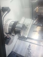 DN Solutions #Lynx-2600SY, CNC turning center, 10" chuck, 3.1" bar, 3500 RPM, 24.8 HP, 12 station turret, 2022 - Image 3