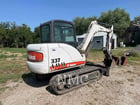 Bobcat 337, Mini Excavator, 3834 hours, S/N: AAC811031, 2008 - Image 3