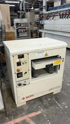 20" SCM #S-520, planer, 7.5 HP, 4-3/4" diameter 4-knife cutterhead, 4,500 RPM, 20-3/4" x 39" table, (4) feed - Image 1