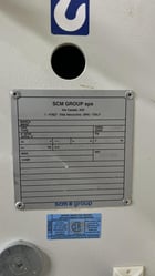 20" SCM #S-520, planer, 7.5 HP, 4-3/4" diameter 4-knife cutterhead, 4,500 RPM, 20-3/4" x 39" table, (4) feed - Image 3