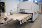 Shaw Almex #TL-6-4-8, thermofoil laminating vacu, (2) trays, 59" x 114" platens, 300 PSI, 300&deg; F, 240 Gal. - Image 2