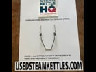 Lee style Stainless Steel scraper spring, fits 3.5" x 4.5" round & square front kettle scrapers, 2026 - Image 3