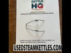 Lee style Stainless Steel scraper spring, fits 3.5" x 4.5" round & square front kettle scrapers, 2026 - Image 5